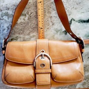 Vintage Coach Soho Pocket Flap Bag